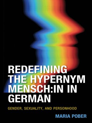 cover image of Redefining the Hypernym Mensch